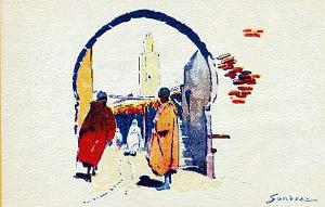 Scenes d'Afrique du Nord par Edourd Marcel Sandoz (25)
